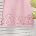 Pink Vintage floral border