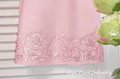 Pink Vintage floral border
