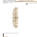 Classic Ornamental Towel Borders Machine Embroidery Design Set - 4 sizes