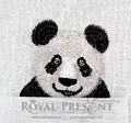 Pocket Panda Machine Embroidery Design