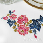 Elegant Roses Corner - 4 sizes