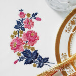 Elegant Roses Corner - 4 sizes