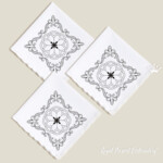 Stylized fleur-de-lis Quilt Block
