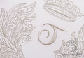 Retro baroque frame Machine Embroidery Design
