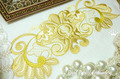 Rich gold border - 3 sizes