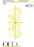 Rich gold border - 3 sizes