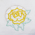Rose Cutwork Free Machine Embroidery Design