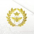 Machine Embroidery Design Royal Bee | Napoleonic bee - 2 sizes