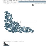 Damask Elegant Corner - 3 sizes