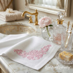 Motif de broderie machine Royal Elegant corner - 3 tailles