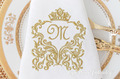 Machine Embroidery Design Royal graceful frame - 2 sizes