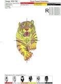 Dynamic Running Tiger