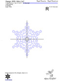Machine Embroidery Design - Snowflakes Set
