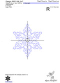 Machine Embroidery Design - Snowflakes Set