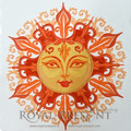 Sun Machine Embroidery Design - 3 sizes