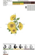 Summer Sunflowers - 3 sizes