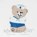 Machine Embroidery Design Teddy Bear sailor