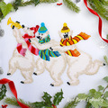 Three funny polar bears Machine Embroidery Design - 3 sizes