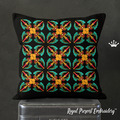 Vajra Tibetan pattern Machine Embroidery Design