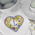 Machine Embroidery Design Valentines day Blank monogram - 2 sizes
