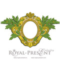 Vintage Monogram Blank Machine Embroidery Design