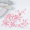 Vintage cornflowers border - 2 sizes