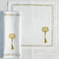 Machine Embroidery Design Vintage key - 2 sizes
