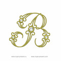 Machine Embroidery Design Vintage letter B