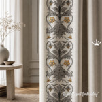 Motif de broderie machine ornementation vintage - 2 tailles