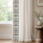 Motif de broderie machine ornementation vintage - 2 tailles