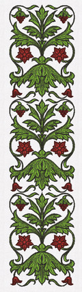 Machine Embroidery Design Vintage ornament - 2 sizes