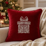 Vintage Ornamental Gift Box Machine Embroidery Design