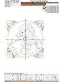 Machine Embroidery Design Winter Fun Quilt Block Santa