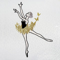 Ballerina with Dress of Butterflies - 3 sizes