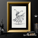 Young ballerina - 3 sizes