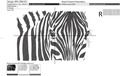 Single color Zebra Head - 3 sizes