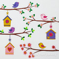 Birds and birdhouses