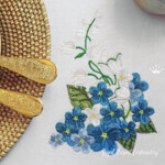 Spring Forget-Me-Nots and Lilies - 2 sizes