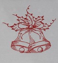 RedWork Christmas bells Set