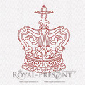 Machine Embroidery Designs King Crowns Set