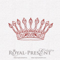 Machine Embroidery Designs King Crowns Set