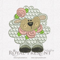 Machine Embroidery Designs Little Lamb - 2 sizes