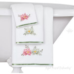 Blooming lotuses set