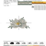 Blooming lotuses set - 2 sizes