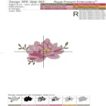 Blooming lotuses set - 2 sizes