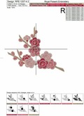 Sakura branches and butterfly Machine Embroidery Designs