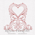 Machine Embroidery Designs St. Valentine´s Hearts