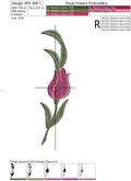 Tulips Set Machine Embroidery Designs