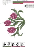 Tulips Set Machine Embroidery Designs