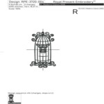 Vintage birdcages set - 4 sizes